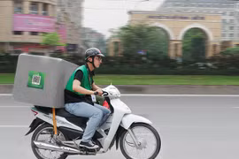Vietcombank ra mắt bộ giải pháp “QR nhận tiền” dành cho người bán hàng trên VCB Digibank. (Ảnh: PV/Vietnam+)