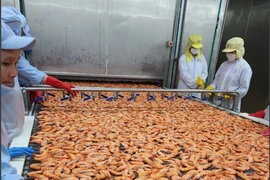 Xuất khẩu tăng trong tháng Chín sau 6 tháng giảm liên tiếp. (Ảnh: PV/Vietnam+)