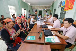 Ông Nguyễn Xuân Thắng , Ủy viên Bộ Chính trị, Giám đốc Học viện Chính trị Quốc gia Hồ Chí Minh phát biểu tại Hội thảo. (Ảnh: PV/Vietnam+)