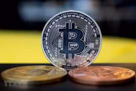 Đồng bitcoin. (Nguồn: AFP/TTXVN)