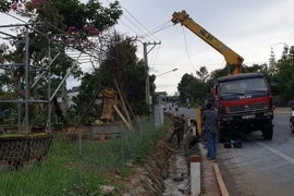 Hiện trường vụ việc. (Nguồn: cand)