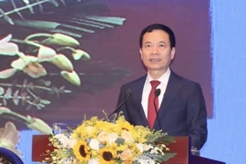 Bộ trưởng Bộ Thông tin và Truyền thông Nguyễn Mạnh Hùng. (Ảnh: Minh Quyết/TTXVN)