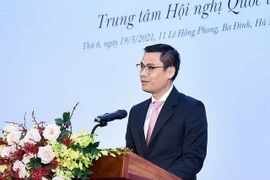 Thứ trưởng Bộ Ngoại giao Đặng Hoàng Giang (Ảnh: TTXVN)