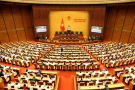 Quang cảnh phiên họp chiều 25/7. (Ảnh: Phạm Kiên/TTXVN)