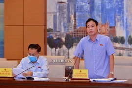 Phó Chủ nhiệm Ủy ban Tư pháp Nguyễn Mạnh Cường. (Nguồn: quochoi.vn)
