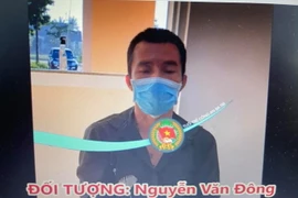 Đối tượng Nguyễn Văn Đông. (Nguồn: Tuổi Trẻ Công an Ba Tri)