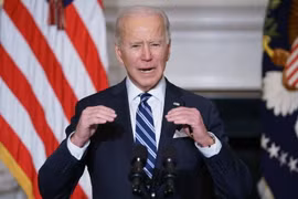 Tổng thống Mỹ Joe Biden. (Ảnh: AFP/TTXVN)