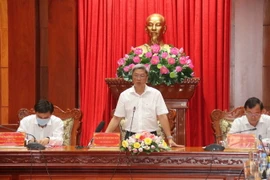 Thứ trưởng Nguyễn Trường Sơn phát biểu. (Ảnh: Minh Trí/TTXVN)