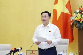 Chủ tịch Quốc hội Vương Đình Huệ. (Ảnh: Doãn Tấn/TTXVN)