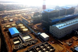Dự án Nhà máy Nhiệt điện Thái Bình 2 phấn đấu hoàn thành trong năm 2022. (Ảnh: Huy Hùng/TTXVN)