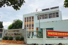 Trụ sở Sở Công thương Ninh Thuận. (Nguồn: plo)