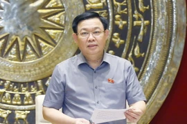 [Photo] Chủ tịch Quốc hội chủ trì cuộc họp Việt Nam tham dự AIPA 42 