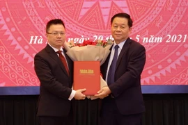 Ông Lê Quốc Minh nhận quyết định giữ chức Tổng Biên tập Báo Nhân dân