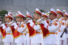 [Photo] Chương trình tổng duyệt Đại hội toàn quốc lần XIII của Đảng