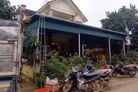 Ngôi nhà xảy ra vụ ngộ độc khí than khi sưởi ấm làm hai học sinh thương vong. (Nguồn: nhandan.com.vn)