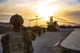 Binh sỹ Mỹ làm nhiệm vụ tại Iraq. (Nguồn: modeldiplomacy.cfr.org)