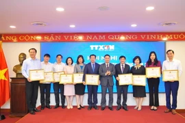 [Photo] TTXVN tổng kết công tác thi đua, khen thưởng năm 2020 