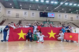 Tuyển Futsal Việt Nam. (Nguồn: VFF)