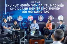 Bà Hoàng Thị Kim Dung, Trưởng đại diện quỹ đầu tư Nhật Bản Genesia Ventures tại Việt Nam phát biểu tại Hội thảo hu hút nguồn vốn đầu tư mạo hiểm cho doanh nghiệp khởi nghiệp đổi mới sáng tạo. (Nguồn: hoilhpn.org.vn)