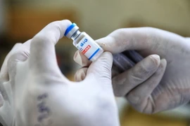 Vaccine Vero cell được tiêm cho người dân quận Long Biên, Hà Nội. (Ảnh: Thành Đạt/TTXVN)