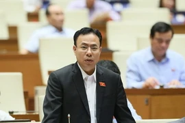 Ông Hoàng Quốc Thưởng, Ủy viên Ban Thường vụ Tỉnh ủy, Bí thư Thành ủy Chí Linh, tỉnh Hải Dương. (Nguồn: quochoi.vn)