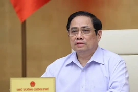 [Photo] Thủ tướng chủ trì họp Chính phủ chuyên đề xây dựng pháp luật 