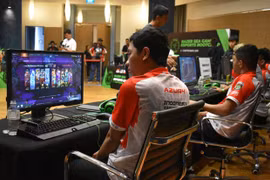 Các vận động viên eSports của bộ môn Dota2. (Nguồn: Game Prime)
