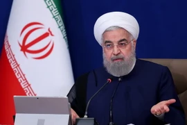 Tổng thống Iran Ebrahim Raisi cho răng gia nhập SCO là thành công ngoại giao của Iran. (Ảnh: AFP/TTXVN)