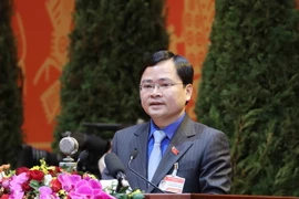 Bí thư thứ Nhất Trung ương Đoàn, Chủ nhiệm Ủy ban Quốc gia về thanh niên Việt Nam, Chủ tịch Trung ương Hội Liên hiệp Thanh niên Việt Nam Nguyễn Anh Tuấn. (Ảnh: TTXVN)