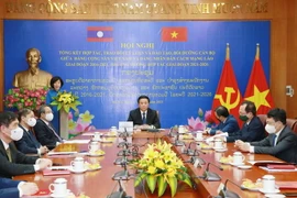 Quang cảnh hội nghị ở đầu cầu Hà Nội. (Ảnh: Phương Hoa/TTXVN)