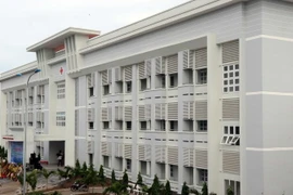 Bệnh viện đa khoa tỉnh Ninh Thuận. (Ảnh: Công Thử/TTXVN)