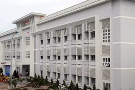 Bệnh viện đa khoa tỉnh Ninh Thuận. (Ảnh: Công Thử/TTXVN)