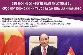 Chủ tịch nước dự họp không chính thức của của các nhà lãnh đạo APEC