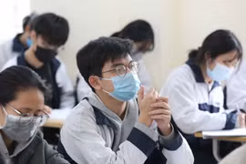 Học sinh THPT Hà Nội. (Ảnh: Thanh Tùng/TTXVN)