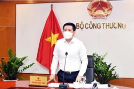 Bộ trưởng Công Thương Nguyễn Hồng Diên. (Ảnh: Trần Việt/TTXVN)