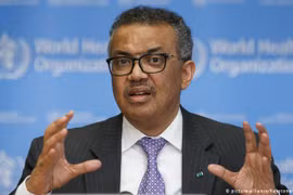Tổng giám đốc WHO Tedros Adhanom Ghebreyesus. (Nguồn: DW)