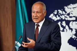 Tổng thư ký Liên đoàn Arab Ahmed Aboul Gheit. (Nguồn: Reuters)
