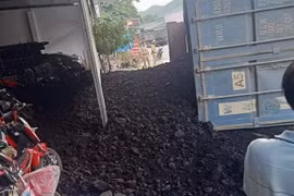 Hiện trường vụ tai nạn. (Nguồn: VOV)