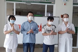 Các bệnh nhân được công bố khỏi bệnh chiều 10/6/2020. (Nguồn: TTXVN phát)