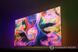 Mẫu tivi LG GX Gallery OLED năm 2020. (Nguồn: Yonhap)