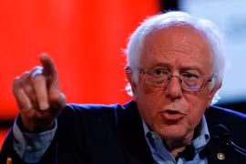 Thượng nghị sỹ độc lập bang Vermont có quan điểm cấp tiến Bernie Sanders. (Nguồn: AFP)