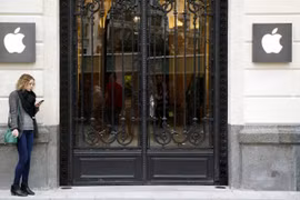 Một cửa hàng Apple ở thủ đô Paris, Pháp. (Nguồn: Getty Images)