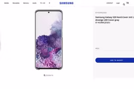 Tên, thiết kế Samsung Galaxy S20 xác nhận trong danh sách phụ kiện
