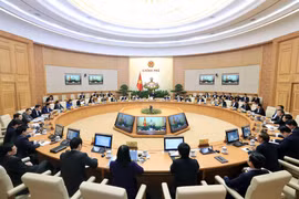 Thủ tướng Nguyễn Xuân Phúc chủ trì Phiên họp Chính phủ thường kỳ tháng 12/2019. (Ảnh: Thống Nhất/TTXVN)