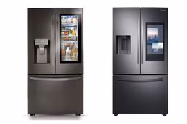 CES 2020: "Cuộc chiến" tủ lạnh hỗ trợ AI giữa Samsung và LG