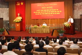 Sơ kết 3 năm thực hiện học tập gương đạo đức Hồ Chí Minh