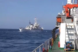 Phóng viên TTXVN: Tàu Trung Quốc rất hung hãn và liều lĩnh 