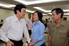 Chủ tịch nước: Mỗi người dân phải thật bình tĩnh, sáng suốt