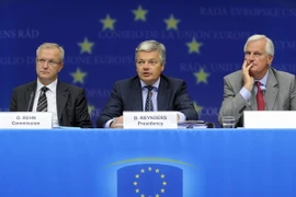 Một hội nghị tài chính của Liên minh châu Âu. (Nguồn: AFP-TTXVN)