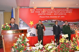 Kỷ niệm 70 thành lập Quân đội Nhân dân VN tại Lào và Campuchia